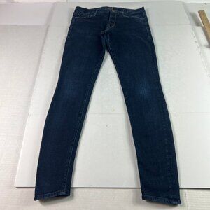 Mother Jeans Women's 30x29* Looker Ankle Skinny Low Rise Dark Blue Denim Tag 29